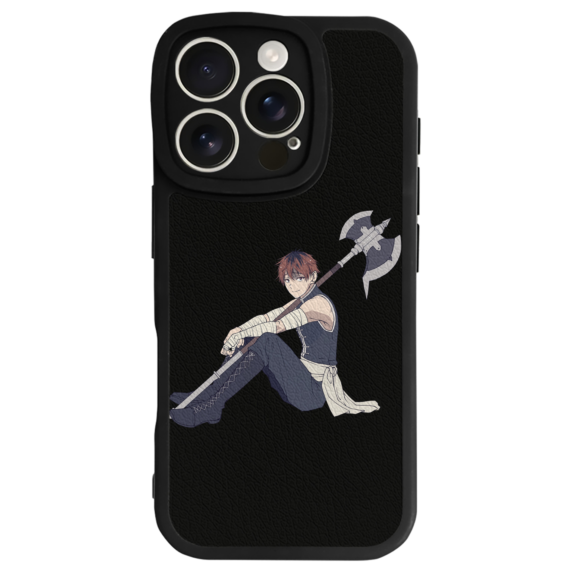 （画像用） 葬送のフリーレン Frieren 【iPhone 16シリーズ対応】シリコンスマホケース（レザー調） 材質：シリコン